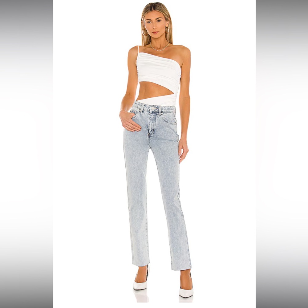 Dylan Straight Denim Jean in Vintage Blue